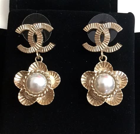 chanel earrings knock off|More.